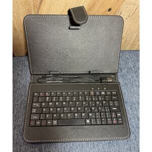 QFX KB-107 USB Keyboard & Case For 7" Android Tablet With Stand